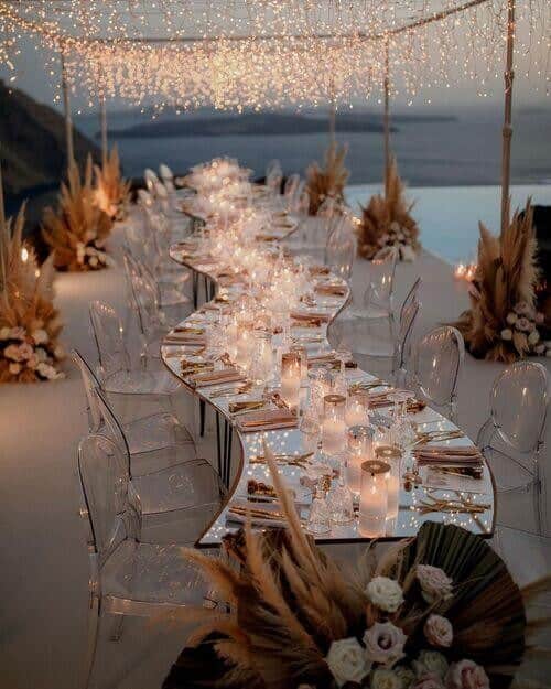 Fairy lights and warmer touches