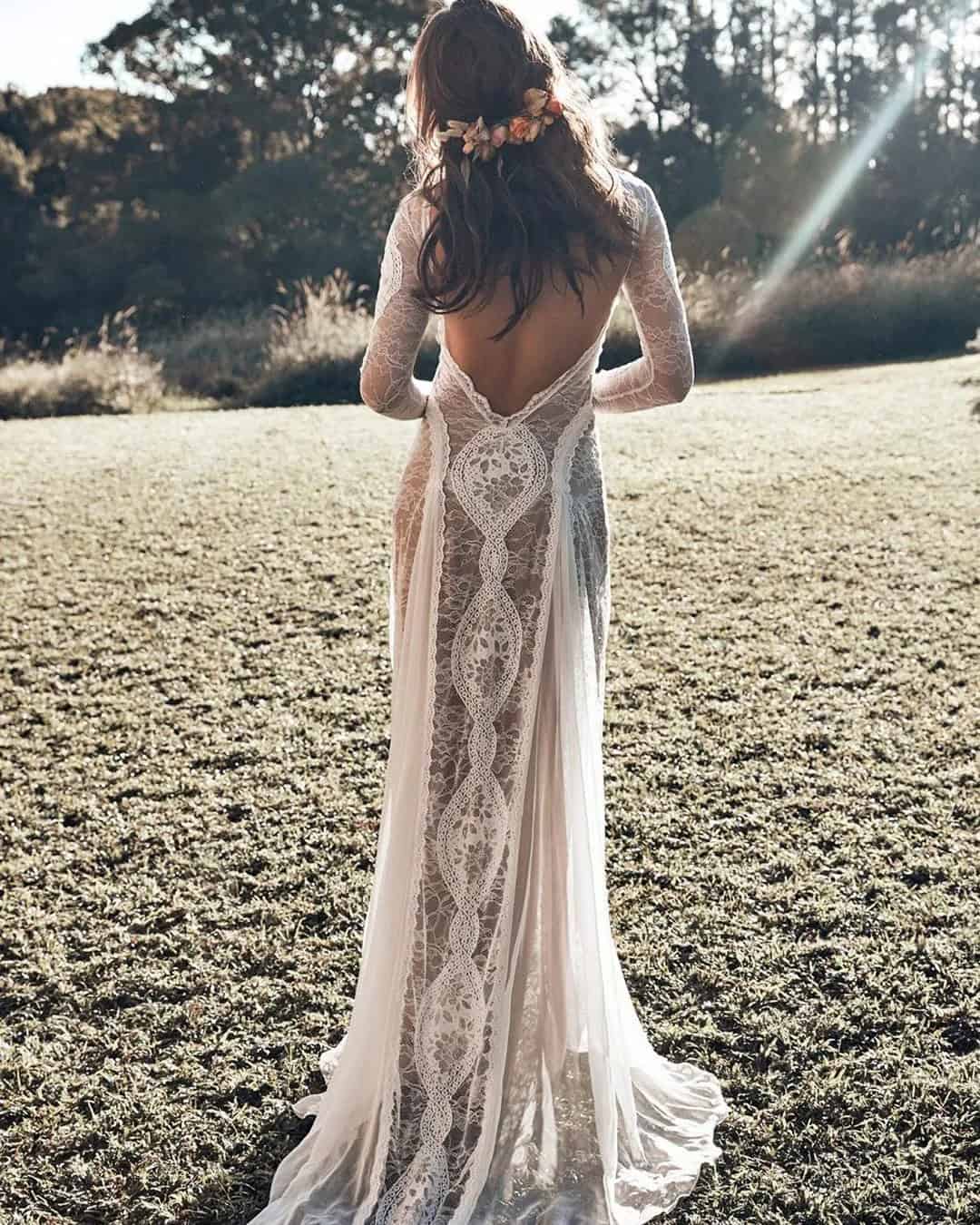 Boho Beach Wedding Dresses