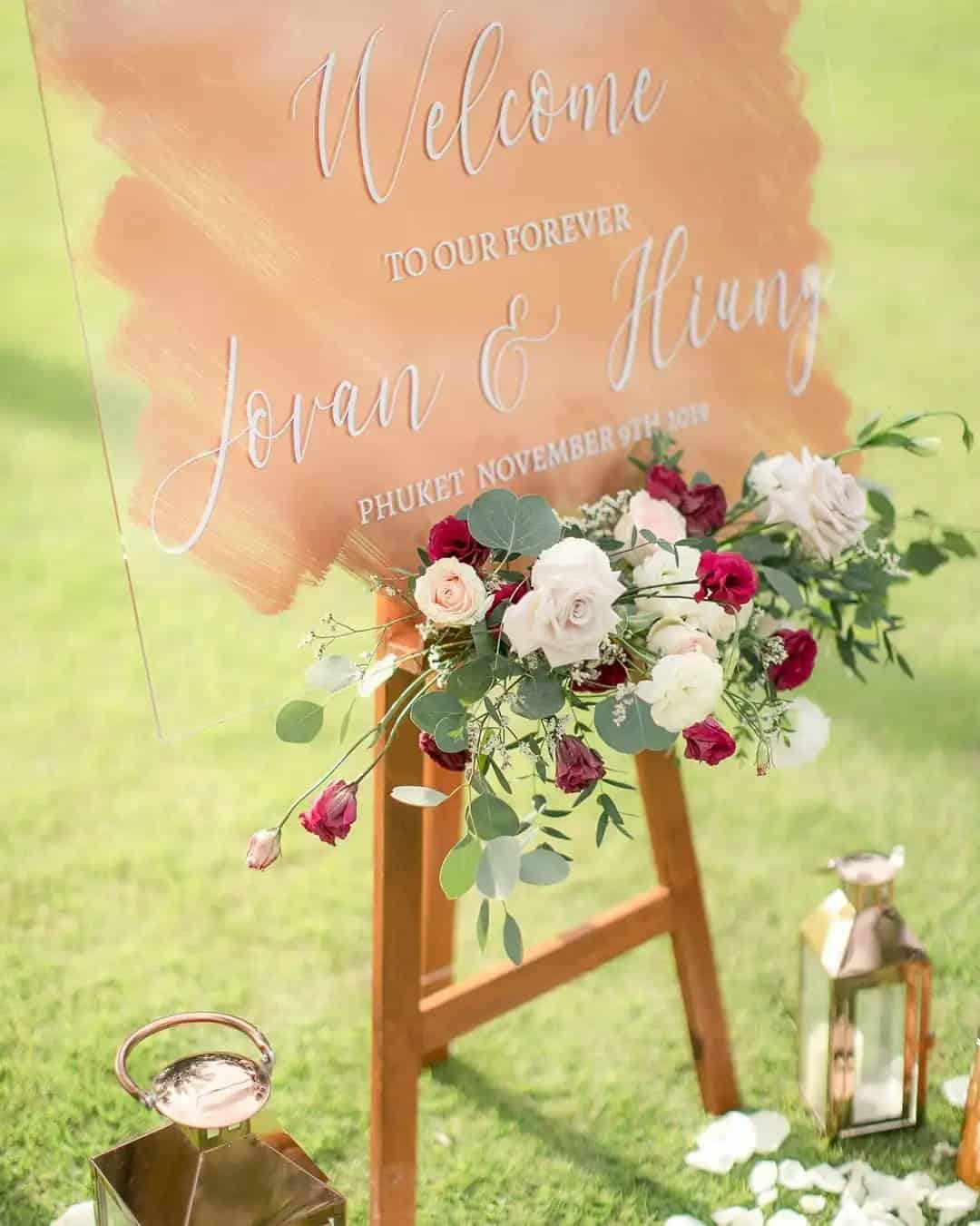 Wedding Seating Chart Decor