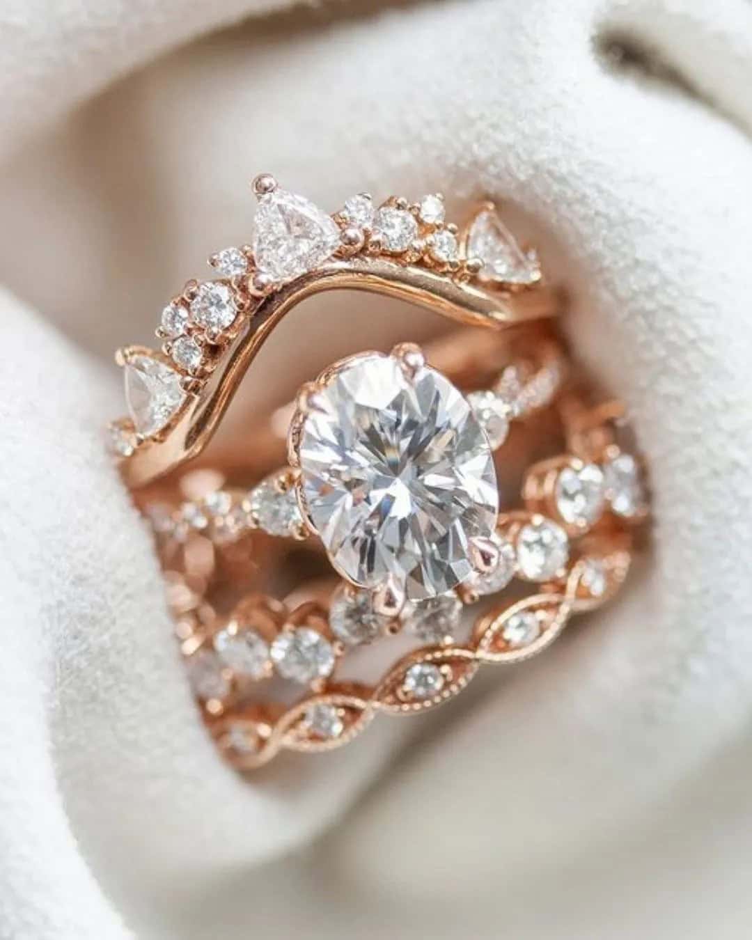 Rose Gold Wedding Rings For Women