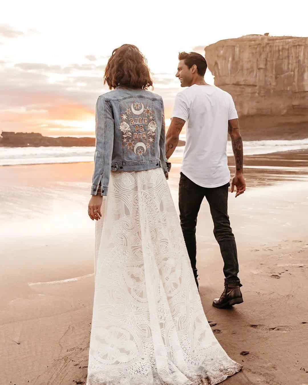 Bridal Jackets For Bohemian Party