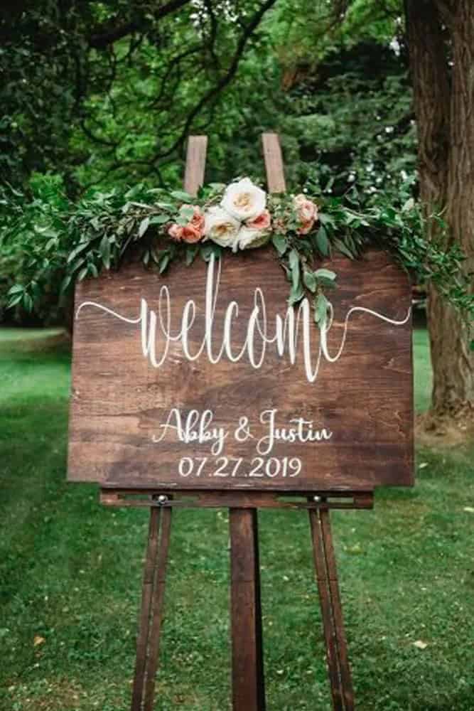 Rustic Welcome Signs