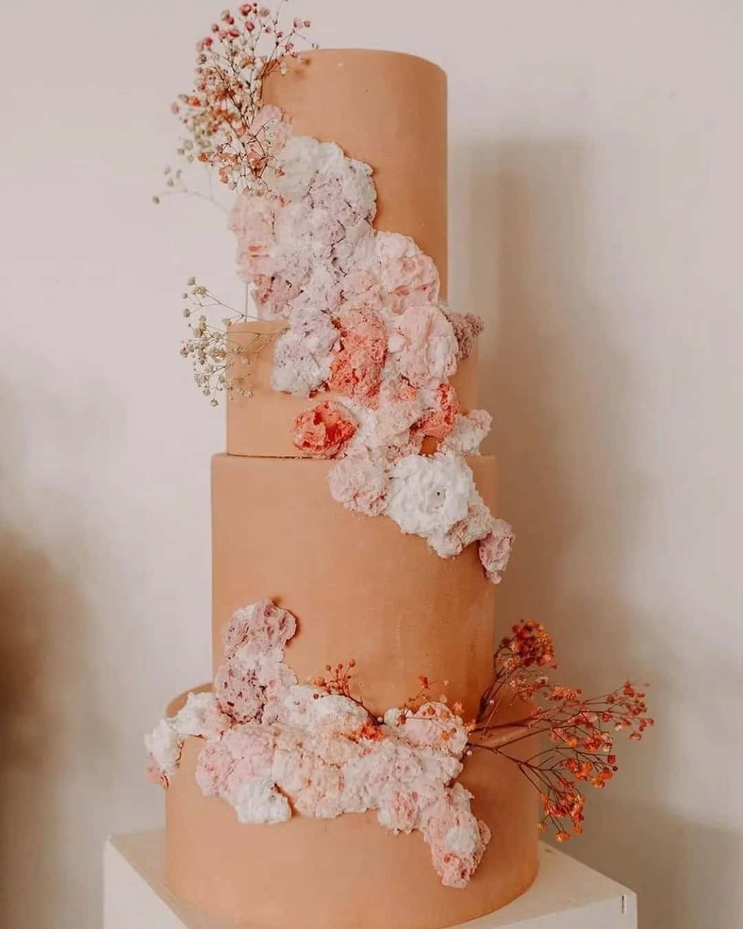 Rust Wedding Cake