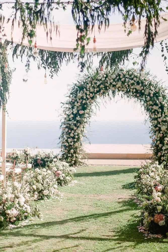 Wedding Aisle Flowers Decor Ideas