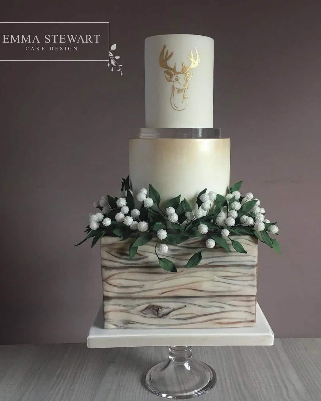 Forest Wedding Cake