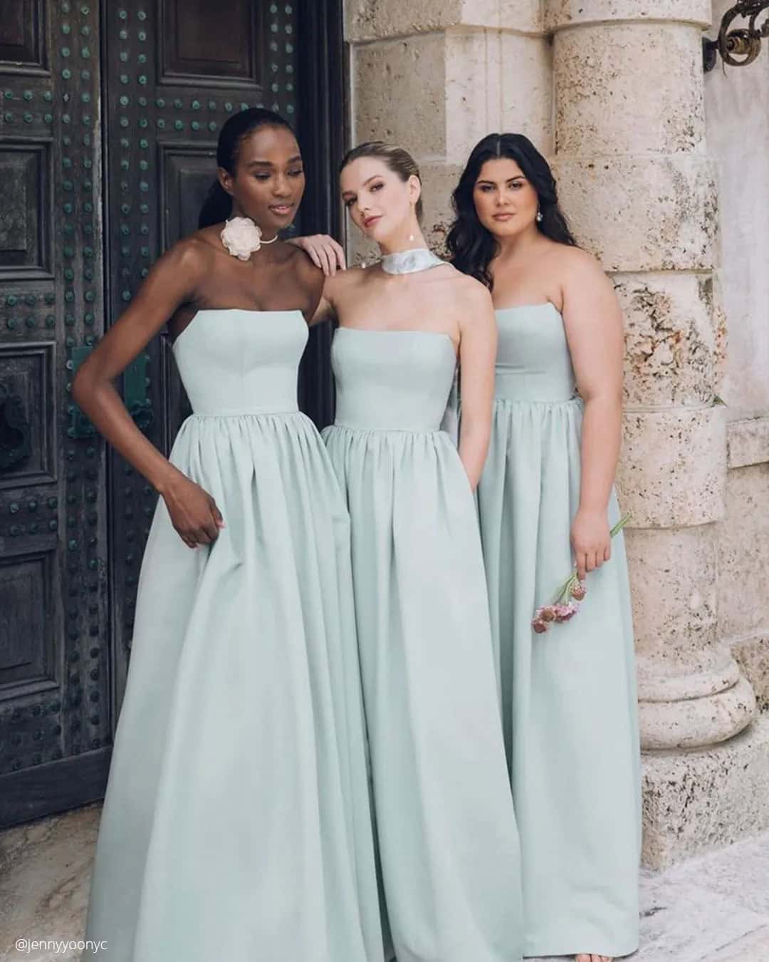 Mint Green Bridesmaid Dresses