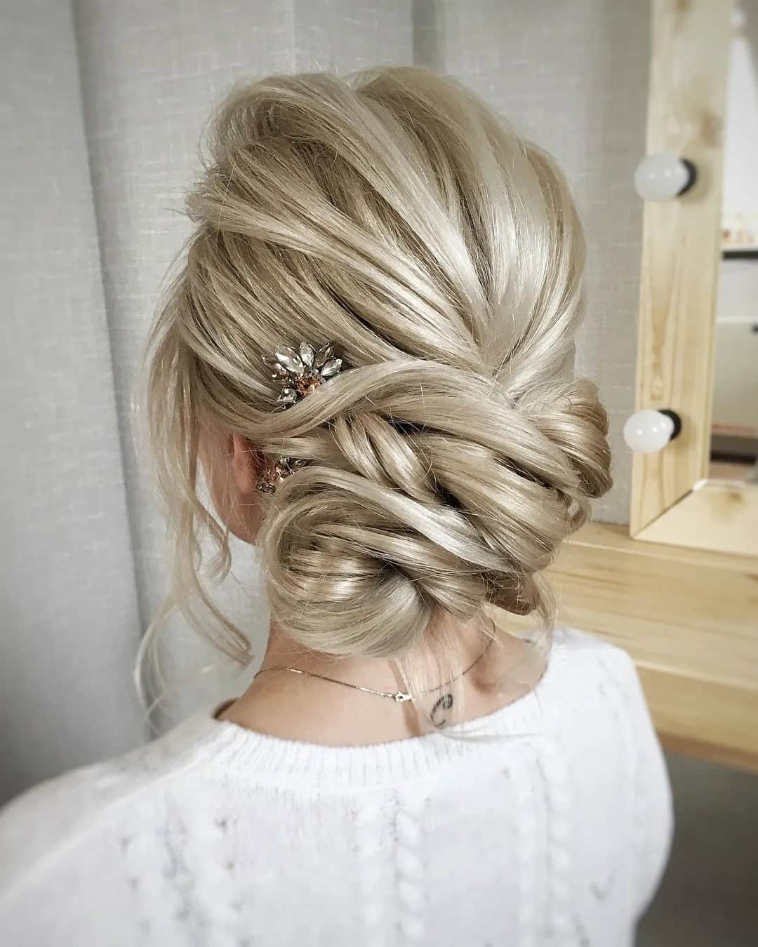 Updo Hairstyles For Wedding Guests