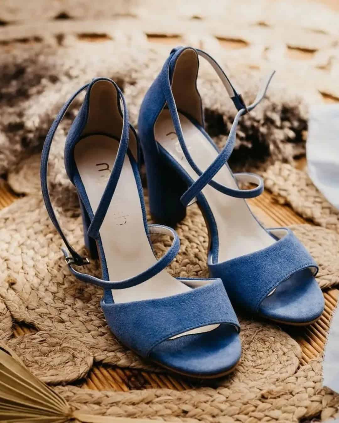 Blue Shoes for Bridesmaids