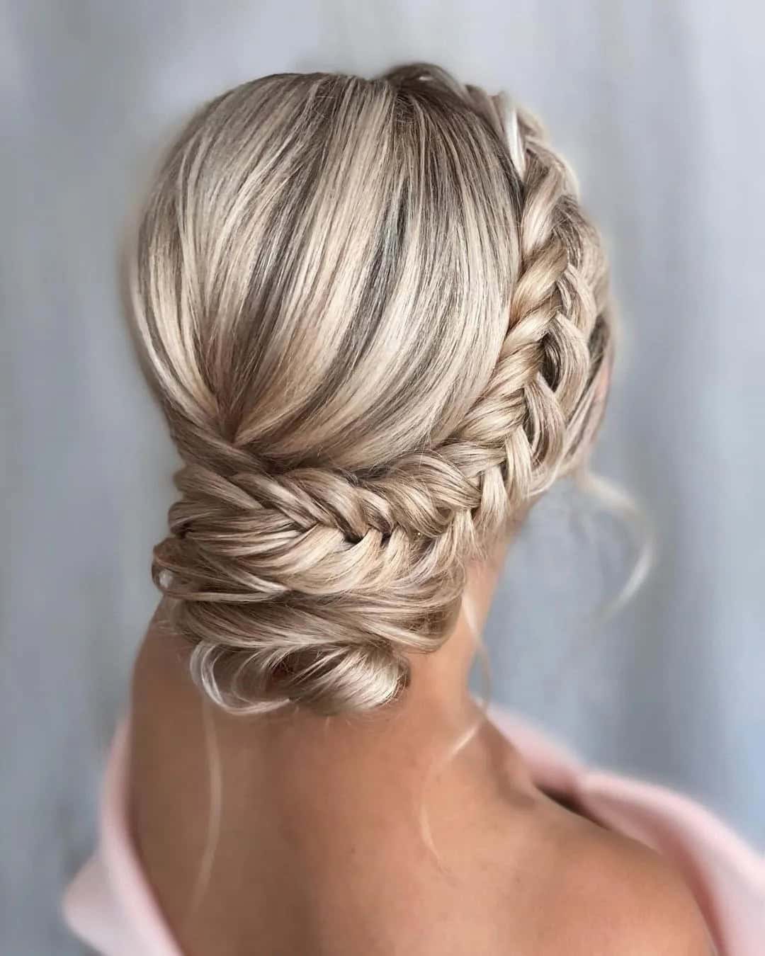 Braided Updos for Medium Hair