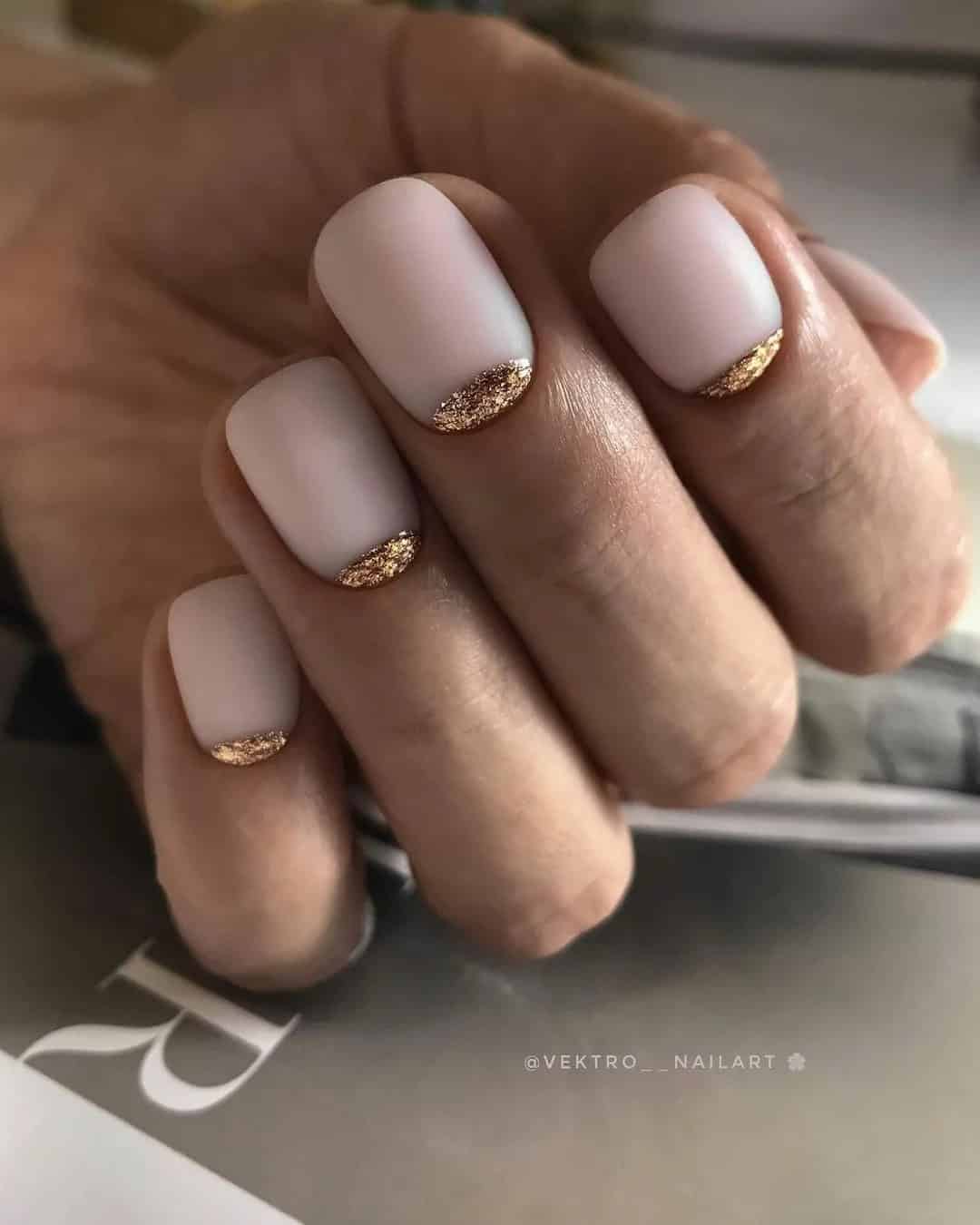 Short Wedding Nails