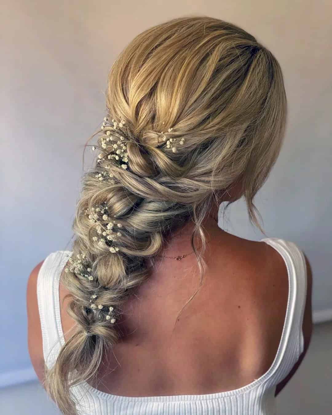 Mermaid Braid Hairstyles For Brides