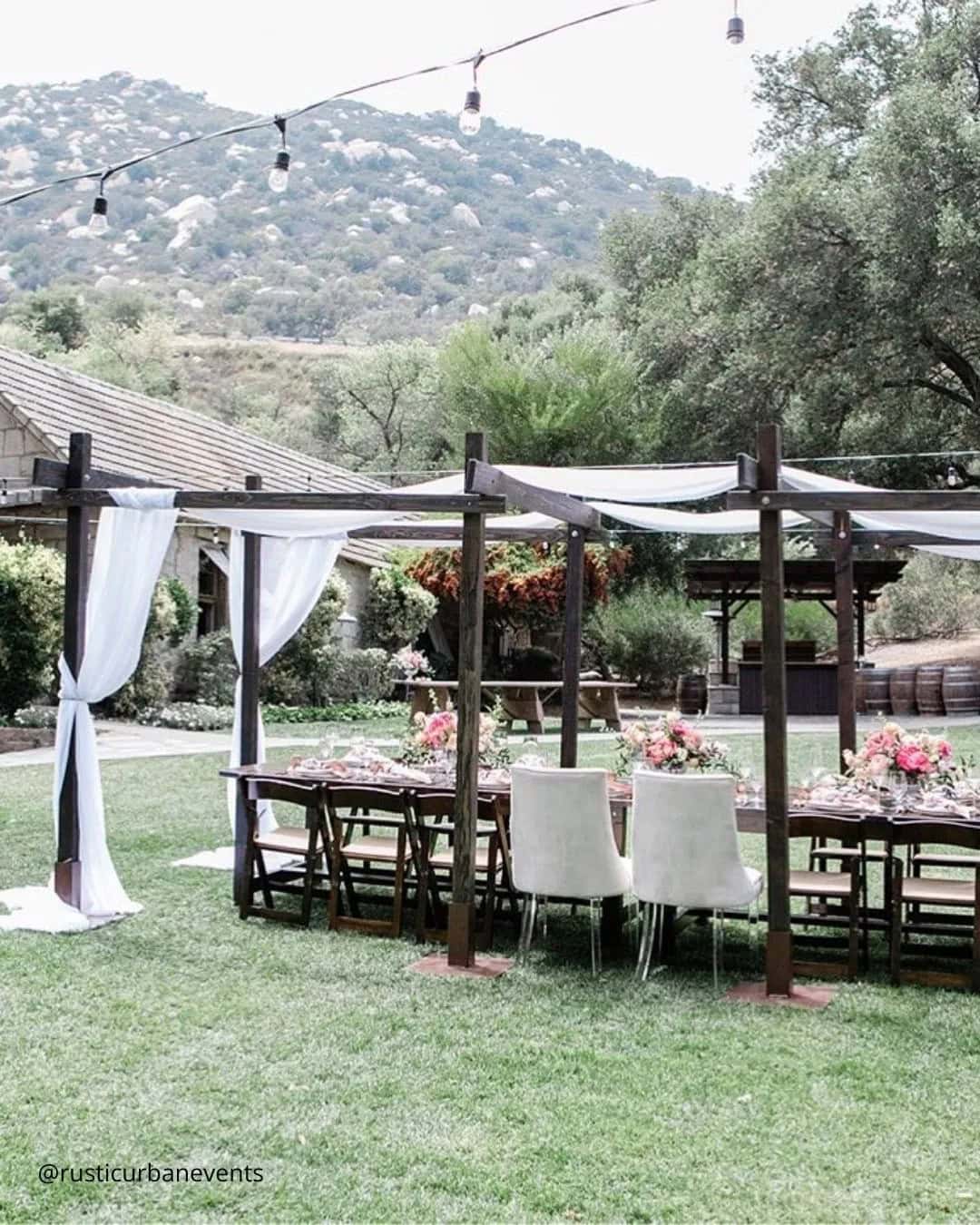 Garden Wedding Tent Ideas