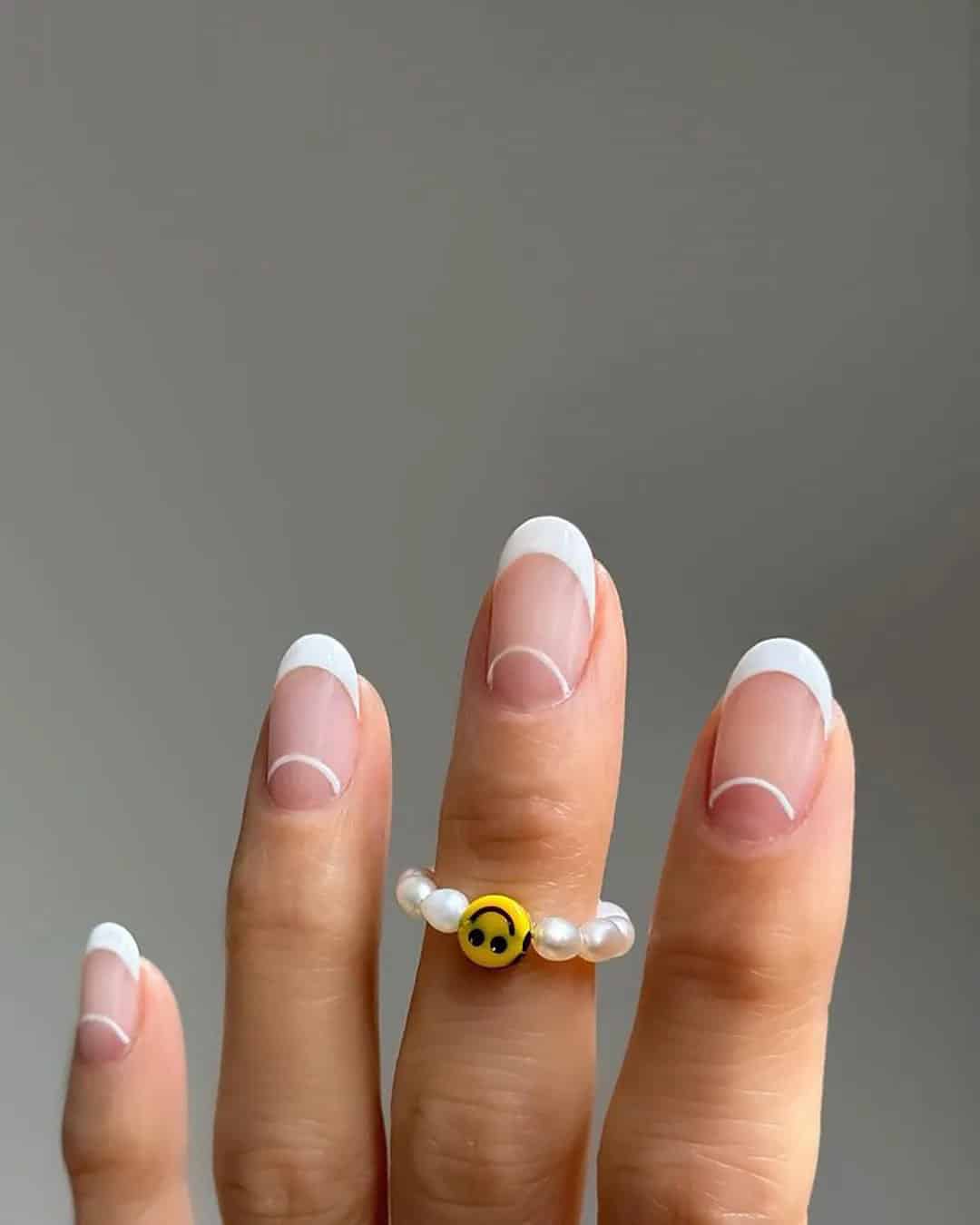 Summer Wedding Nails: French Manicure