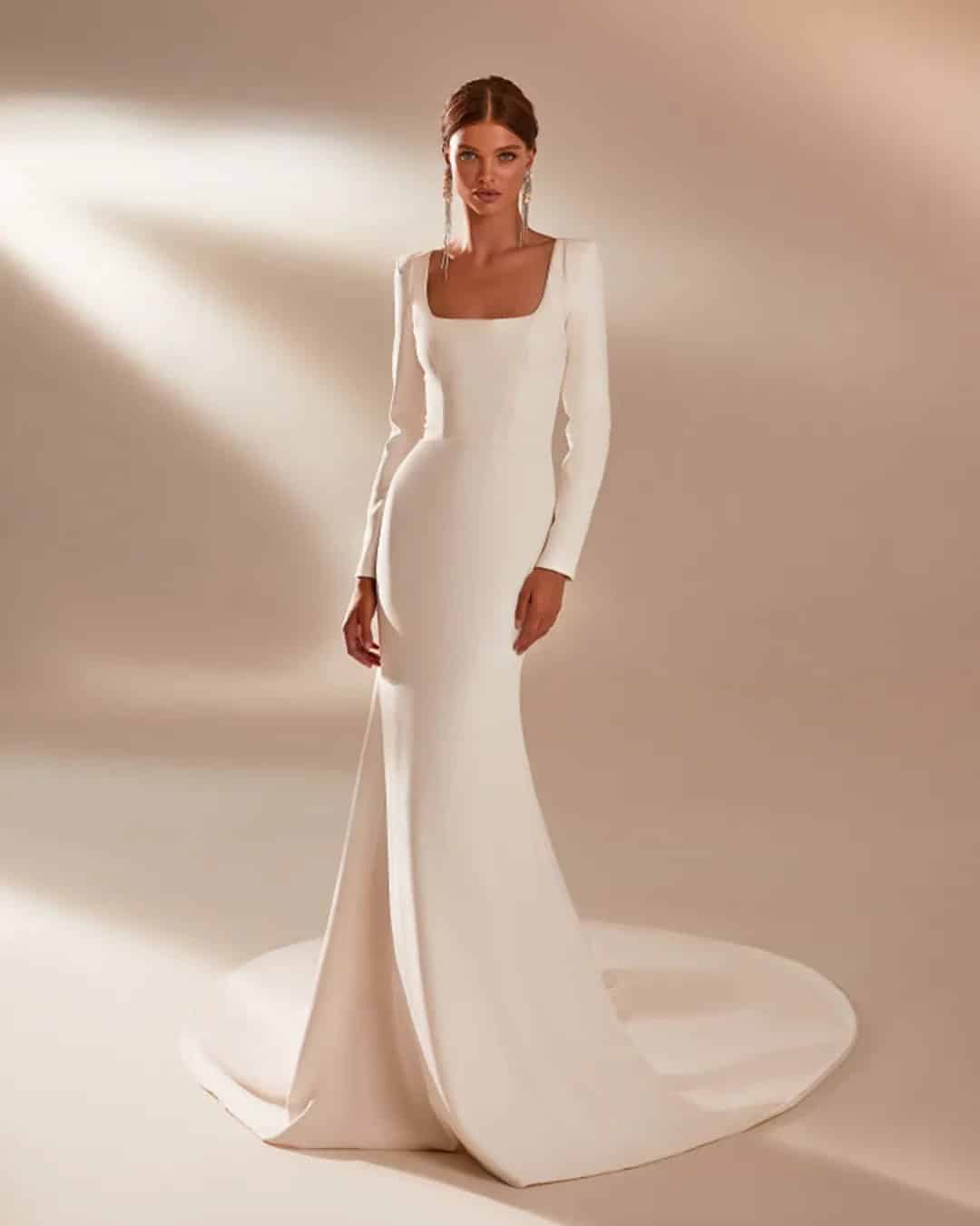 Vintage Simple Elegant Wedding Dresses