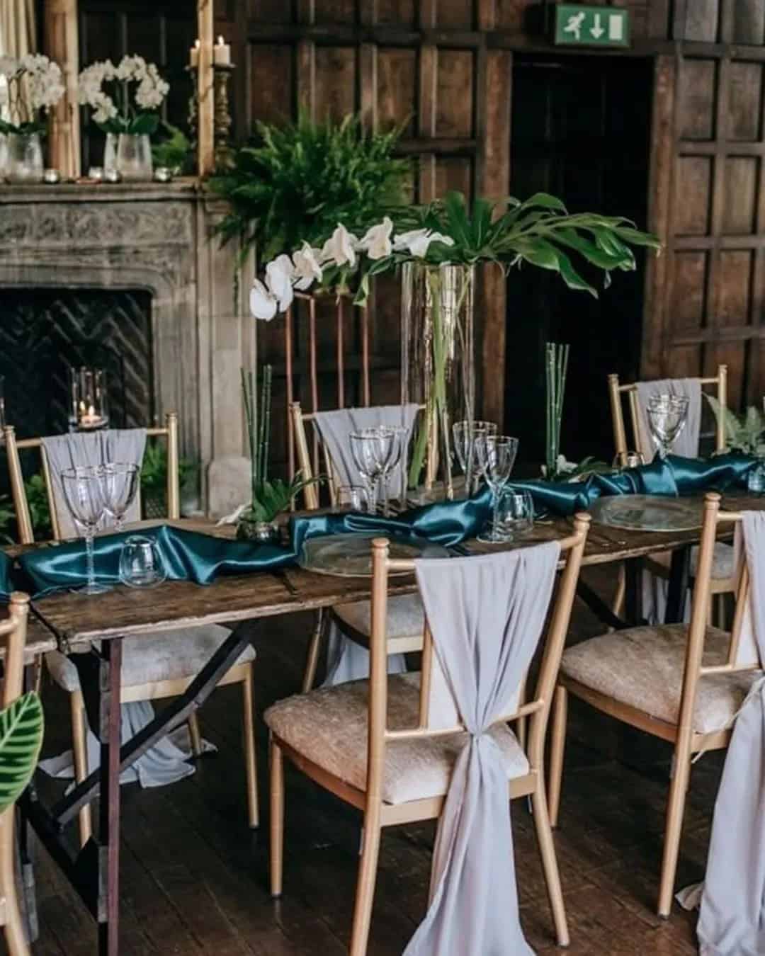 Greenery Wedding Receptions Decor