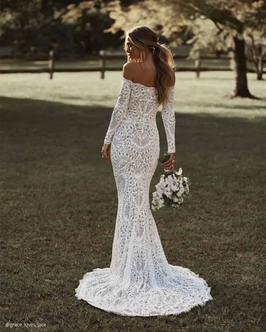 Boho Wedding Dresses With Sleeves