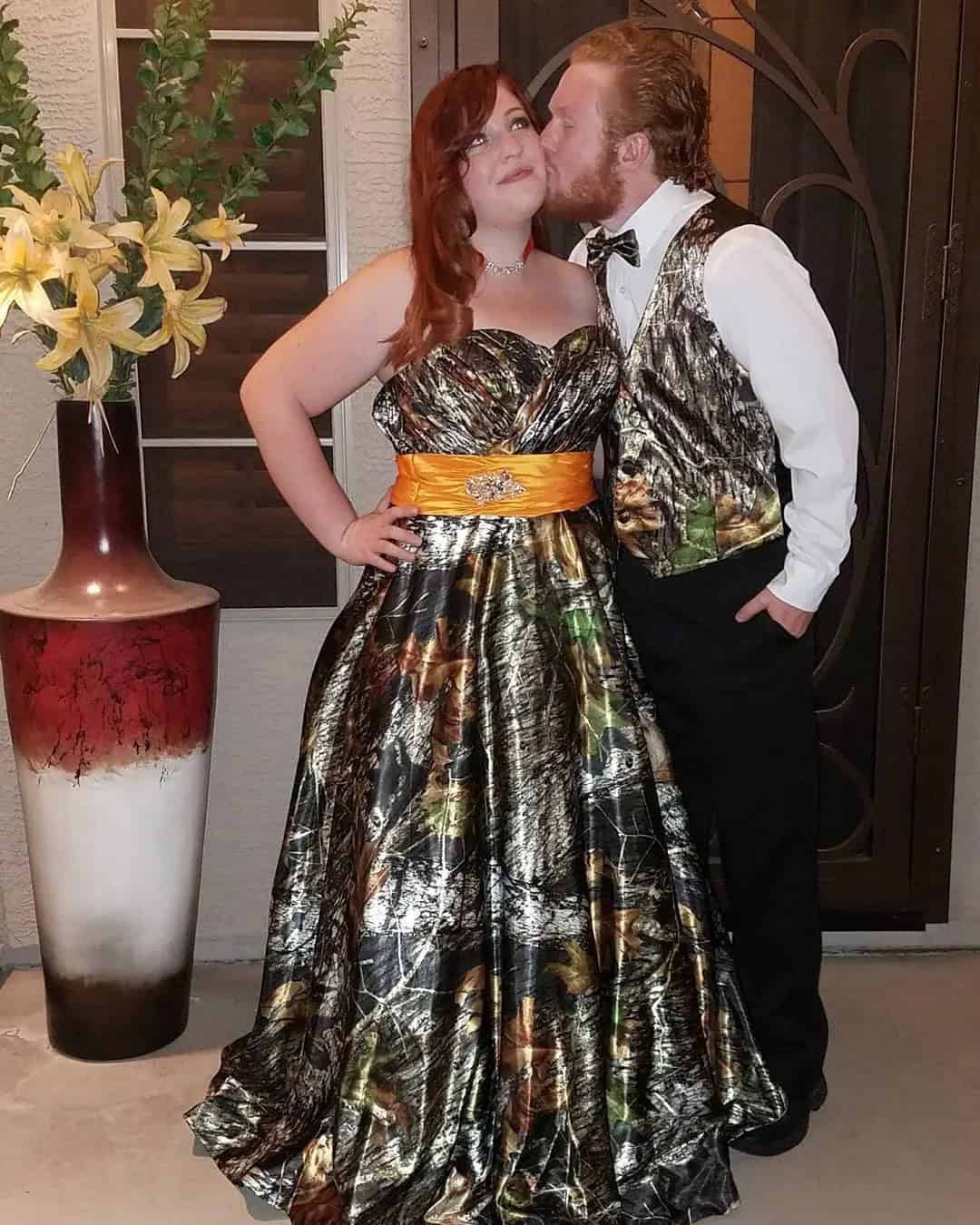 Camo Bridal Dresses For Plus Size