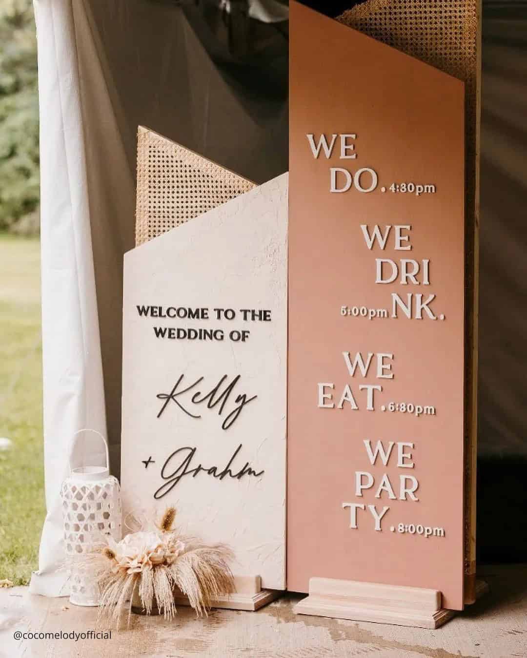 Wedding Signs