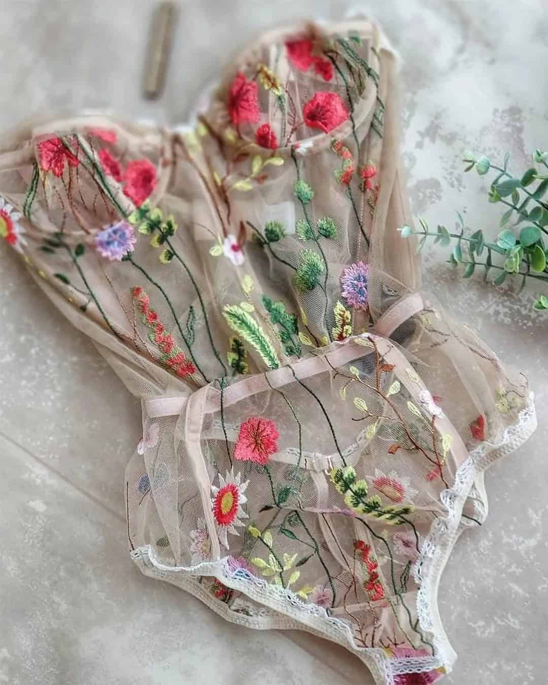 Floral Lingerie Ideas