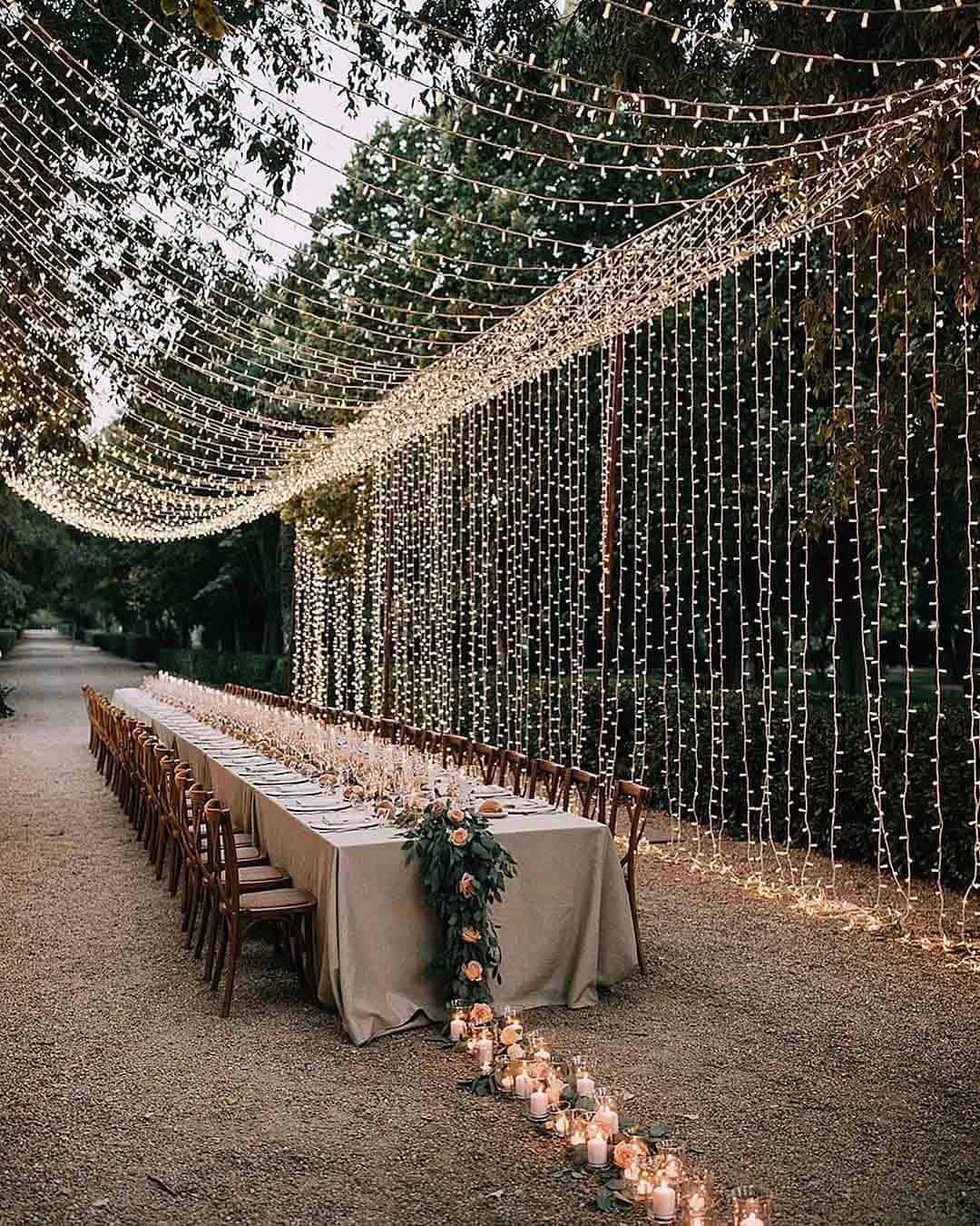 Trendy Wedding Lighting Ideas