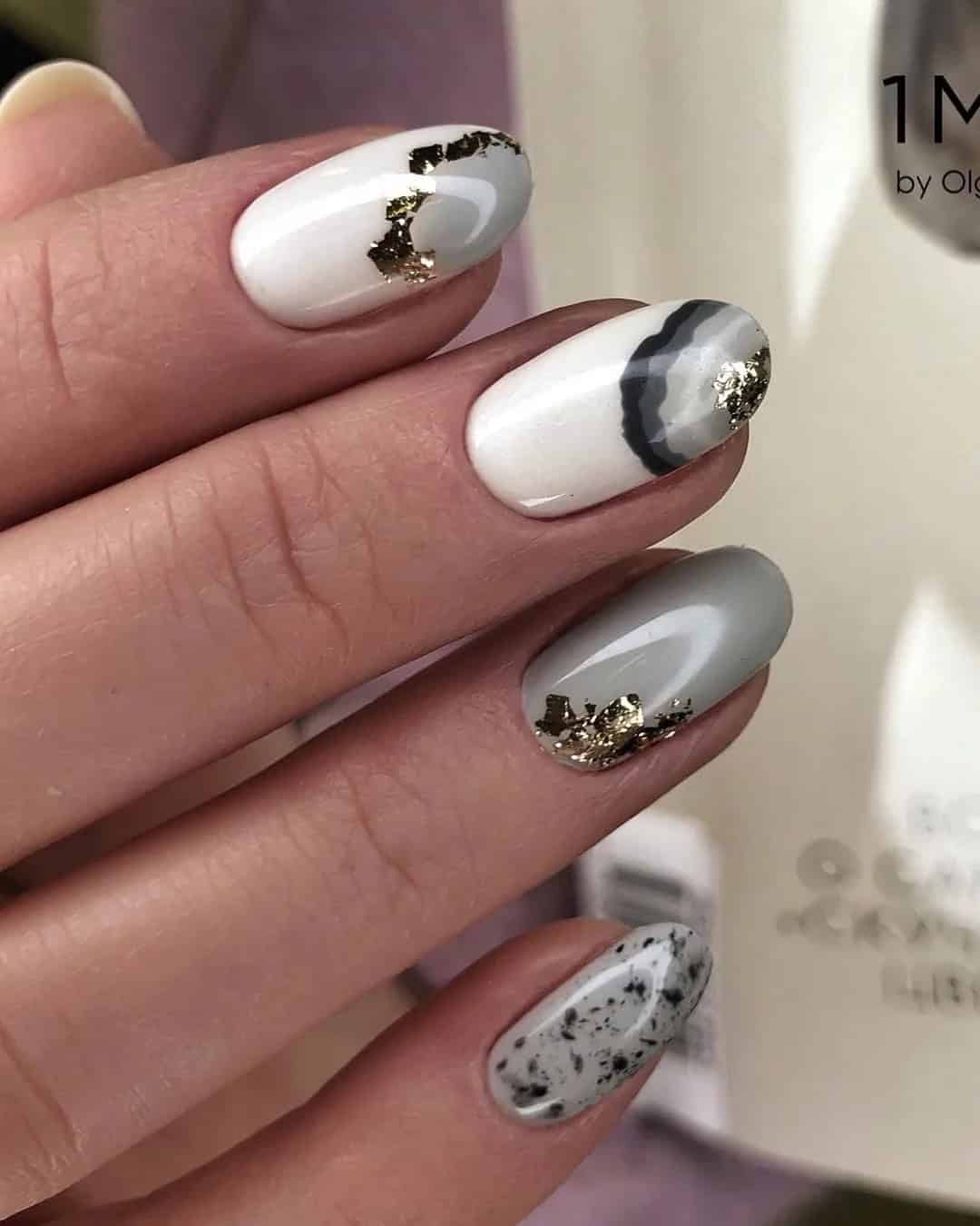 Pinterest Reflective Foil Nails