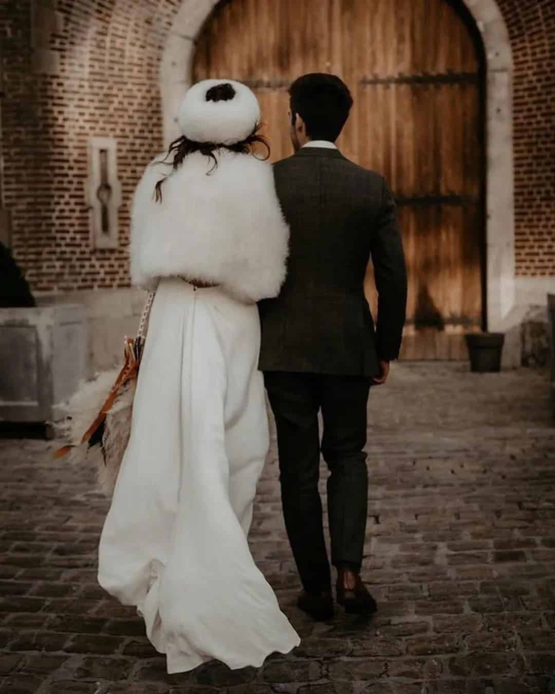 Wedding Gowns With Fur