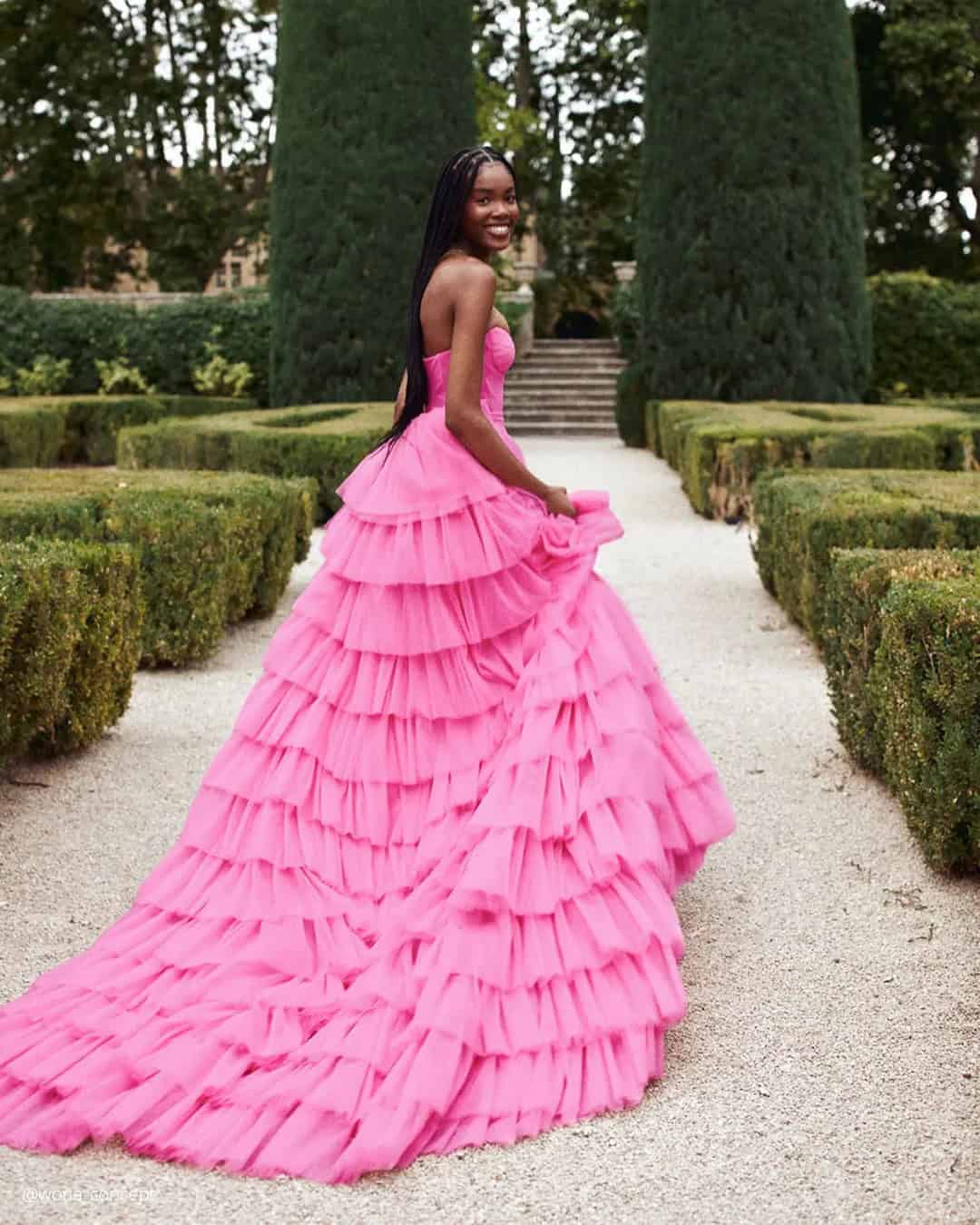 Bridesmaid Gowns With Tulle