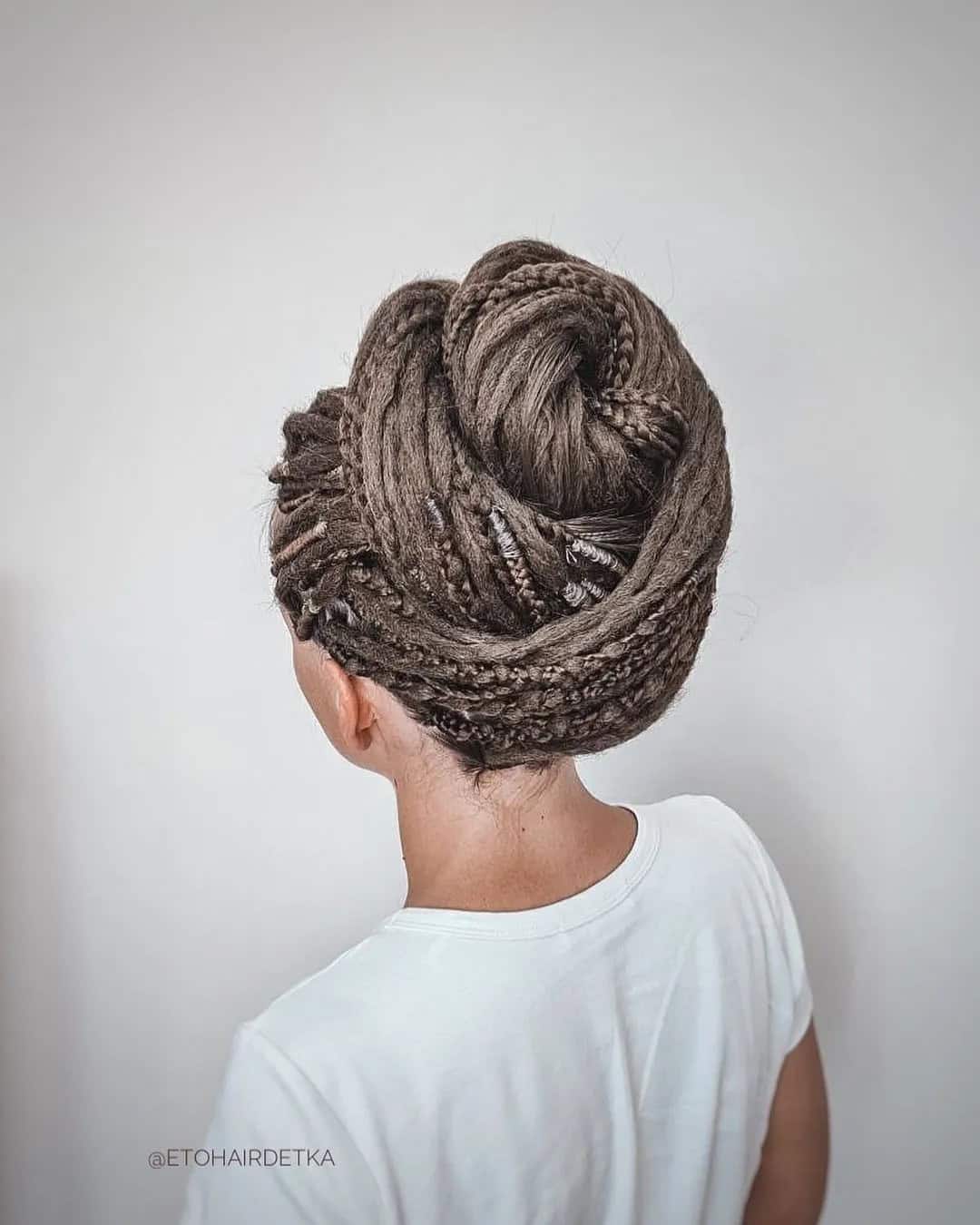 Wedding Updos With Dreadlocks