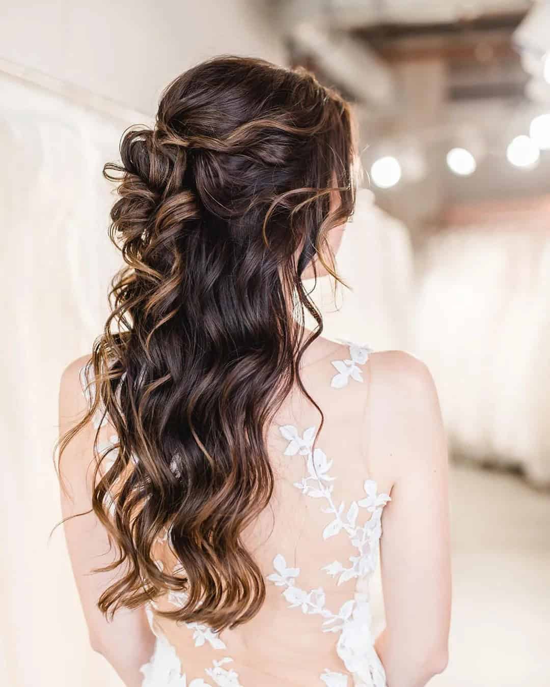 Long Hair Styles For Wedding In Summer