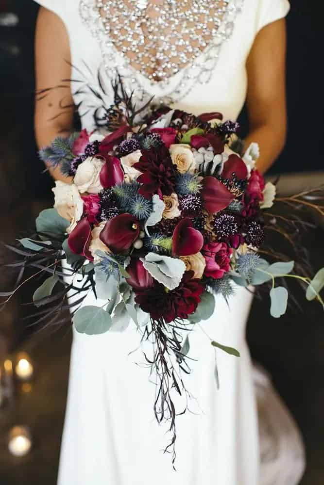 Christmas Wedding Bouquet Ideas