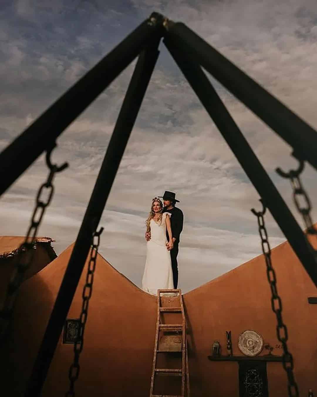 Creative Wedding Photo Ideas Bride and Groom