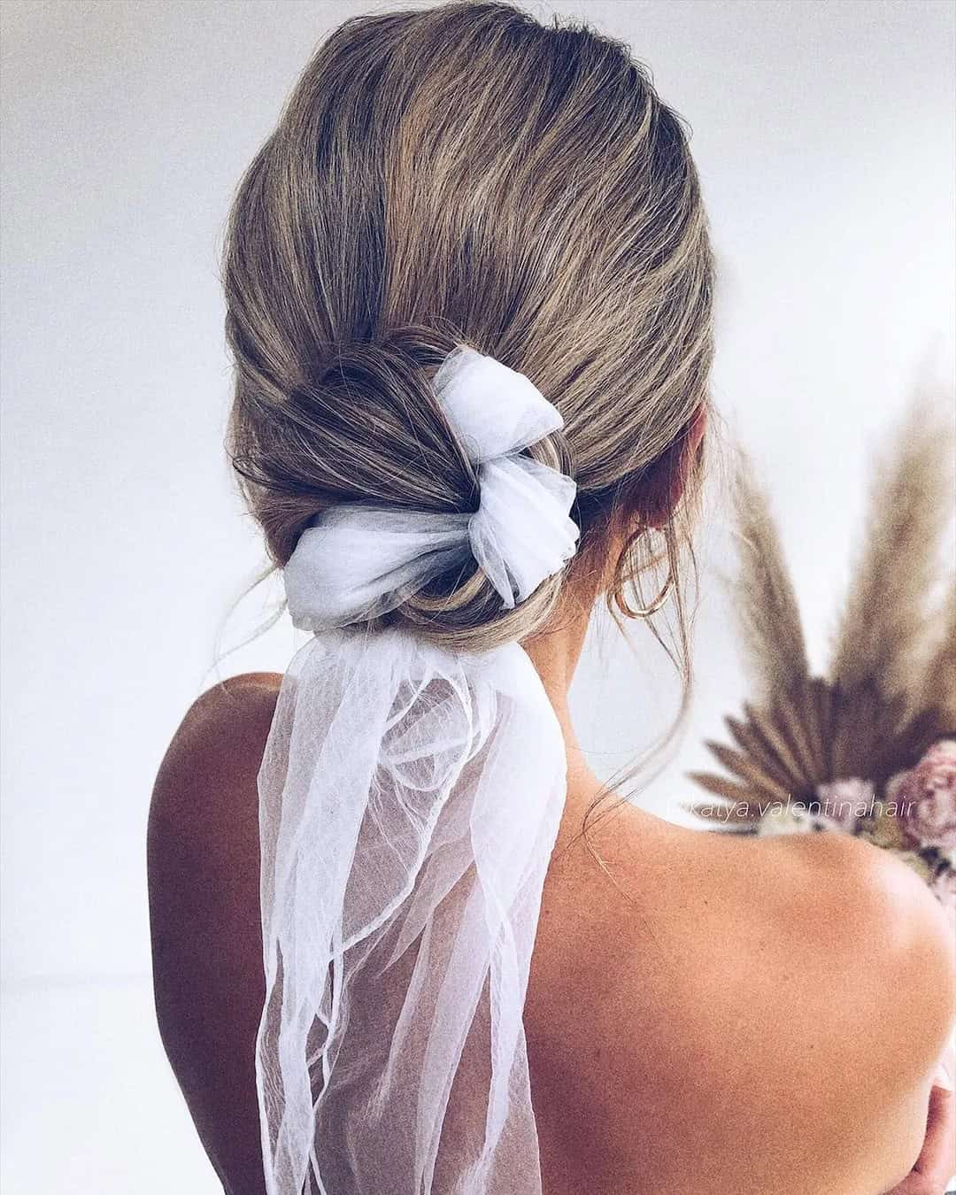 Wedding Updos With Vail