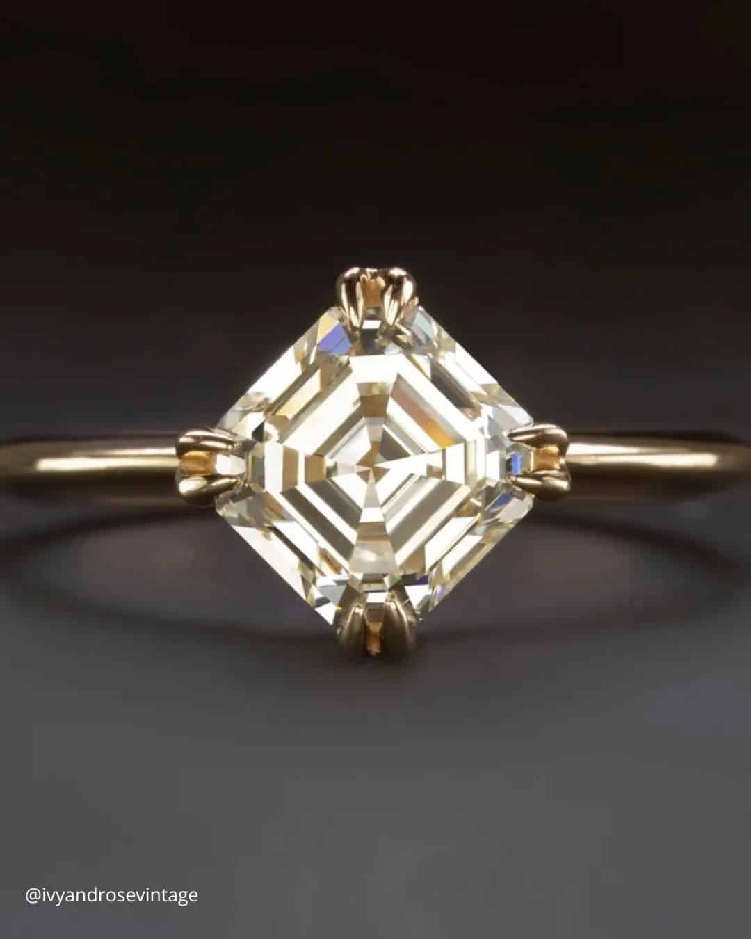 Vintage Art Deco Engagement Rings