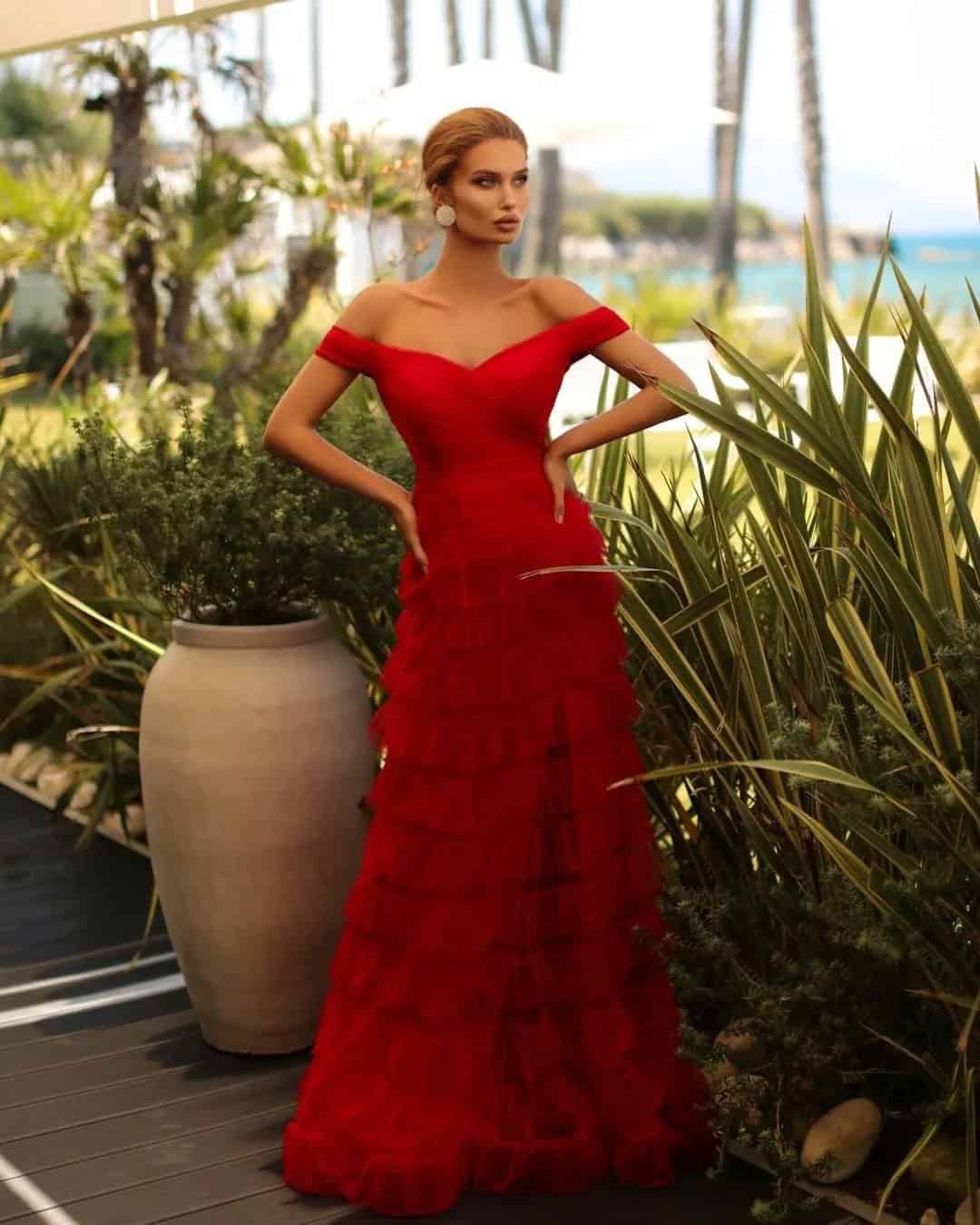 Wedding Dresses In Red